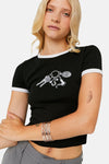 T-shirt (manches courtes) noir - TALLY WEIJL