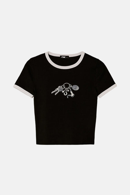 T-shirt à manches courtes - noir