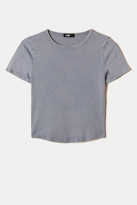 T-shirt à manches courtes - bleu