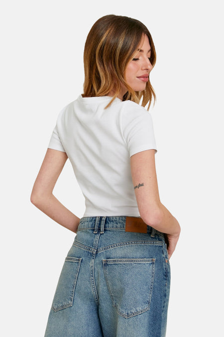 T-shirt à manches courtes - blanc