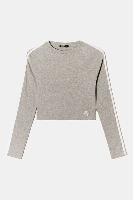 T-shirt à manches longues - gris