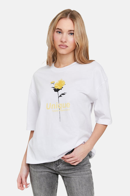 T-shirt à manches courtes - blanc