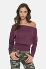 T-shirt à manches longues - Mauve