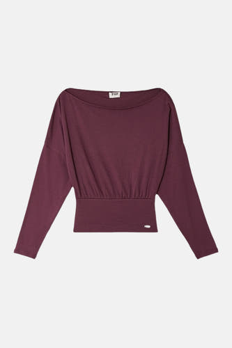 T-shirt à manches longues - Mauve