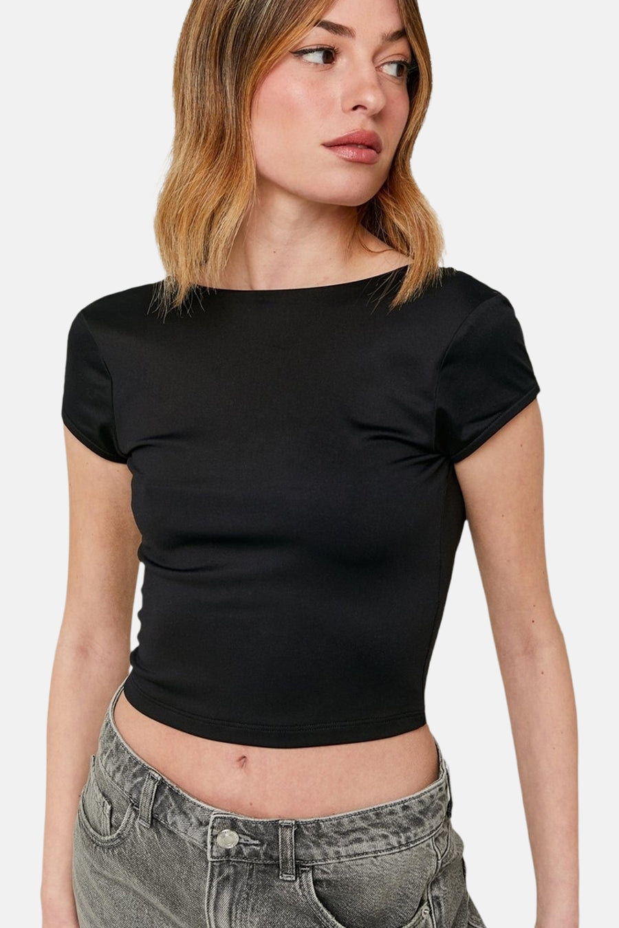 T-shirt à manches courtes - noir - TALLY WEIJL