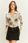 Chemisier (manches longues) Beige - TALLY WEIJL