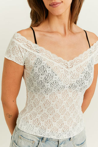 T-shirt à manches courtes - blanc - TALLY WEIJL