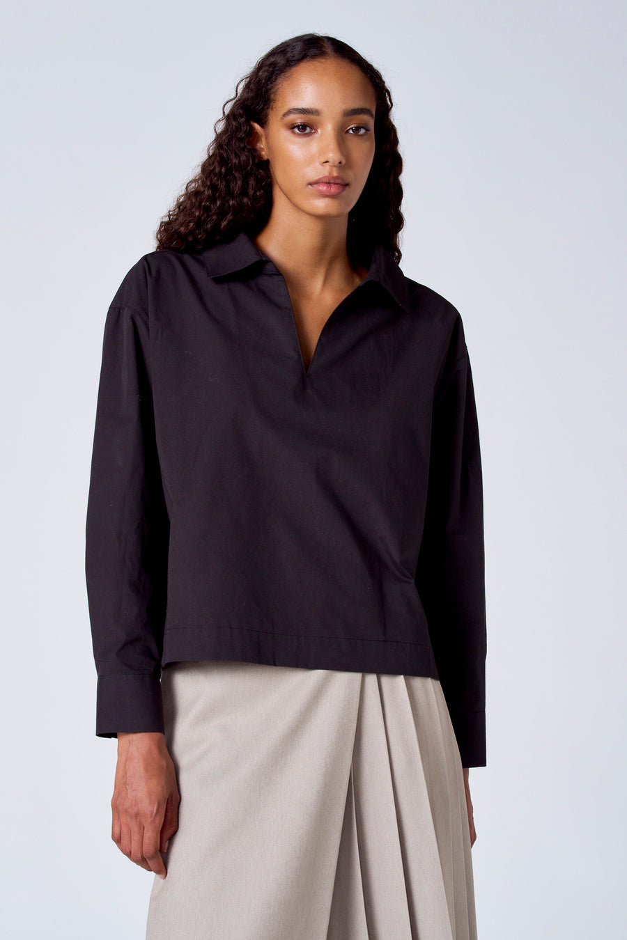 Blouse à manches longues - noir - SUNSET STUDIO - 1