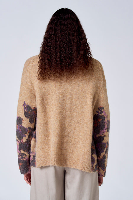 Pull col V Brun - SUNSET STUDIO