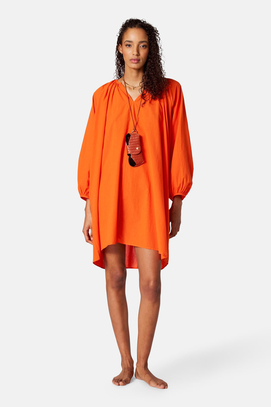 Robe à manches longues - orange - SUNSET STUDIO