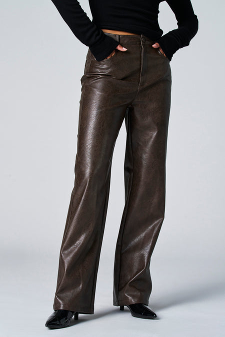 Pantalon - brun