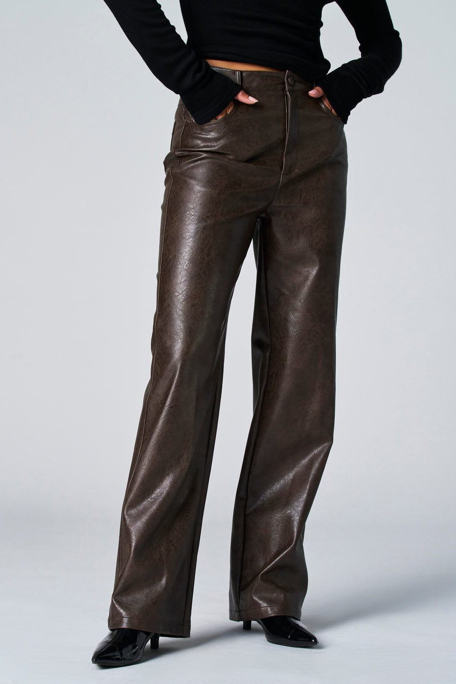 Pantalon - brun - Astrid Black Label