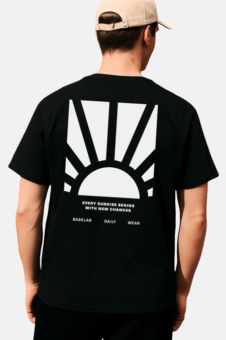 T-shirt à manches courtes - noir