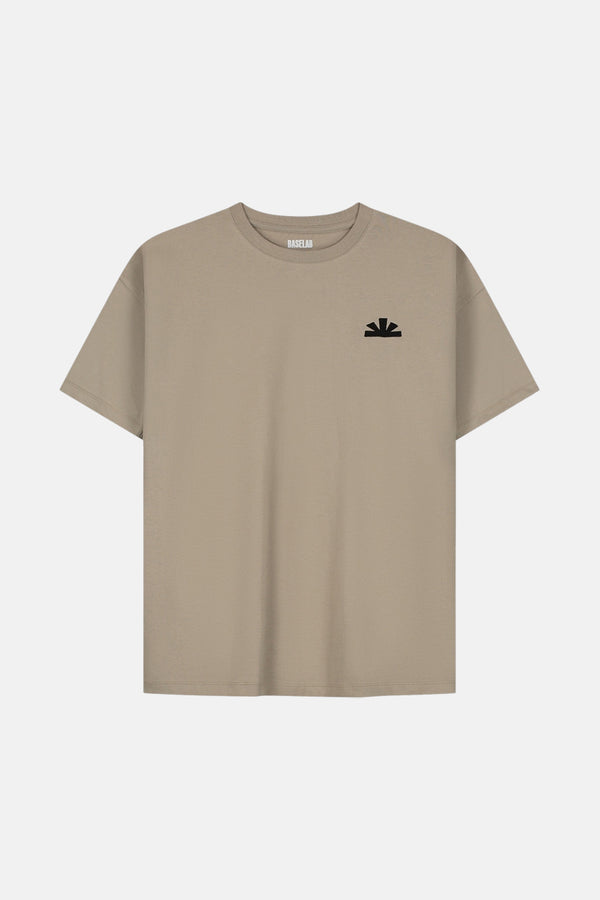 T-shirt (manches courtes) Beige - BASELAB