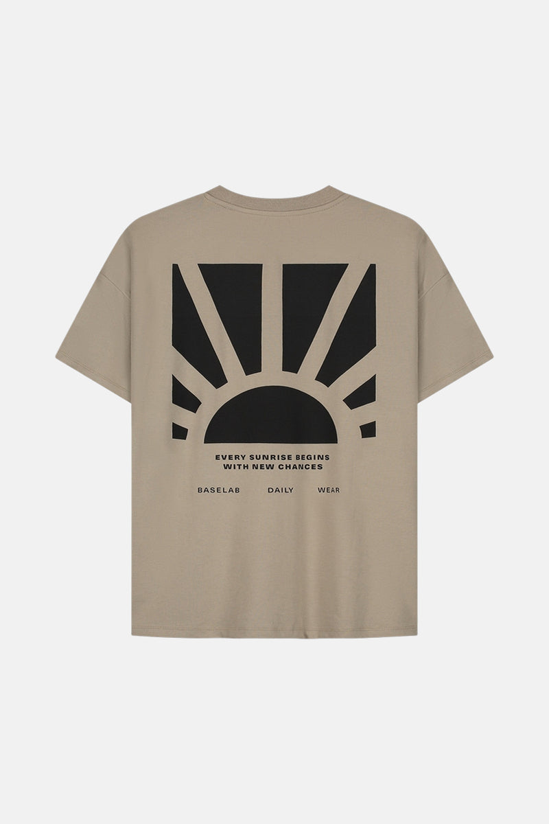 T-shirt (manches courtes) Beige - BASELAB