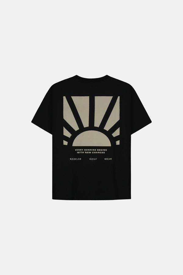 T-shirt (manches courtes) Noir - BASELAB