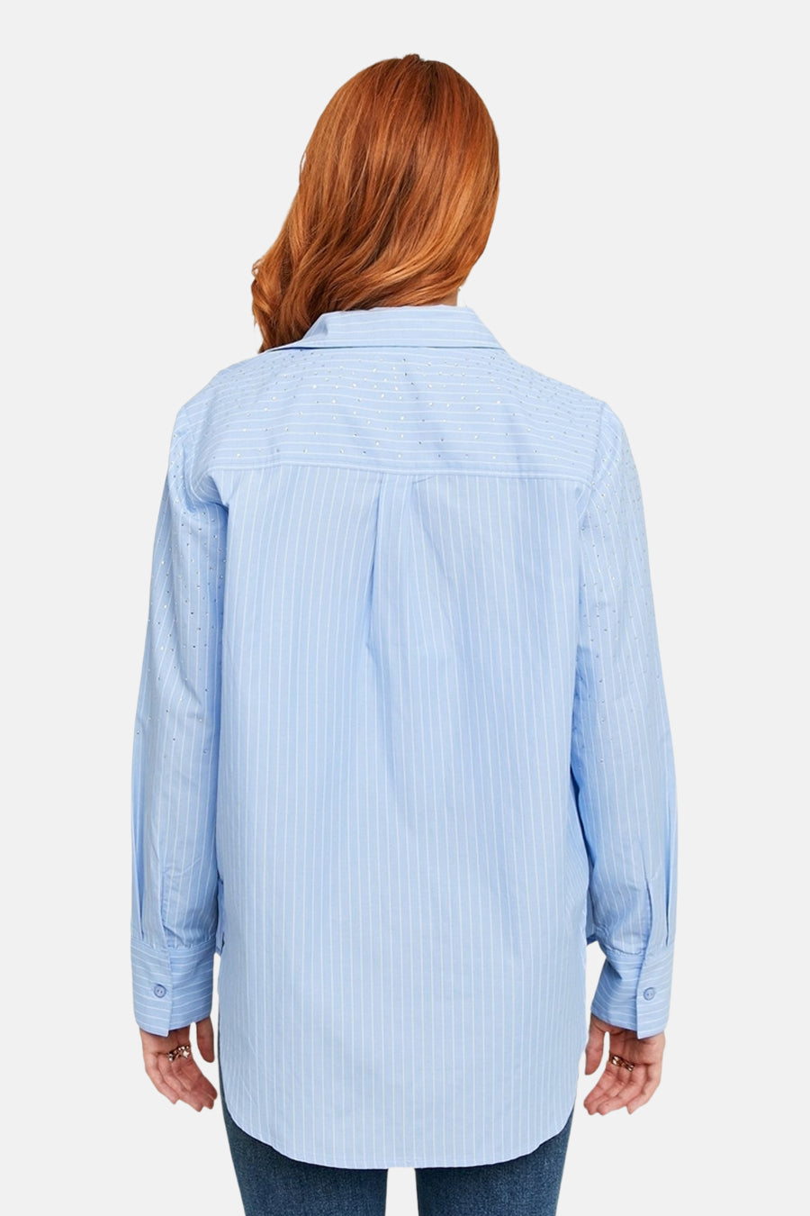 Chemise à manches longues - bleu