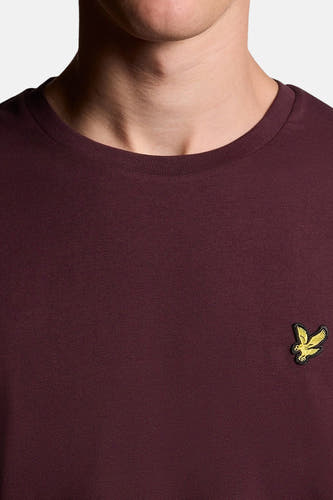 T-shirt à manches courtes - Bordeaux