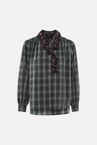 Chemise à manches longues - vert
