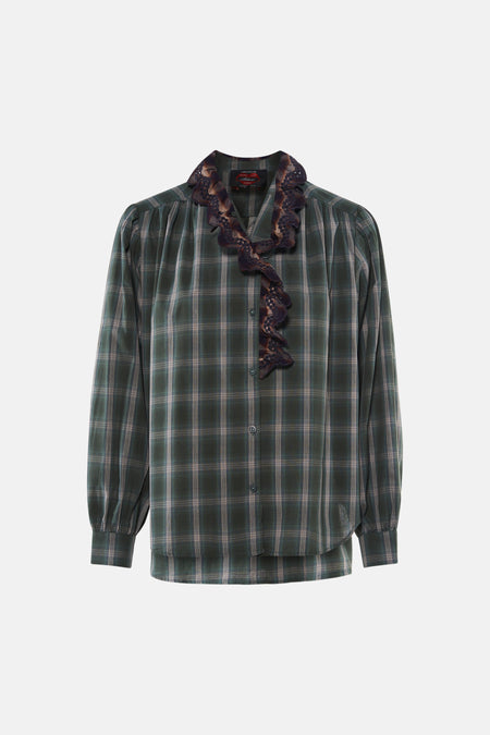 Chemise à manches longues - vert