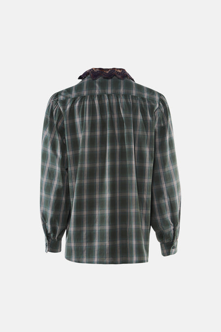 Chemise à manches longues - vert