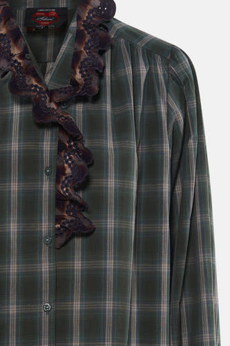 Chemise à manches longues - vert