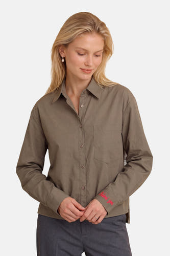 Chemise à manches longues - vert