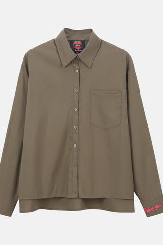Chemise à manches longues - vert