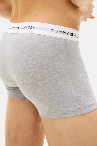 Grijze Tommy Hilfiger herenboxers.