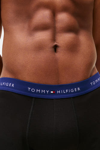 Short de boxers TOM TOMMY JEANS, with a blue waistband with the brand logo.