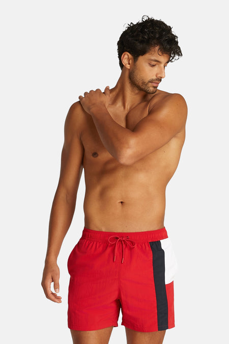 Slips de bain Rouge - TOMMY JEANS
