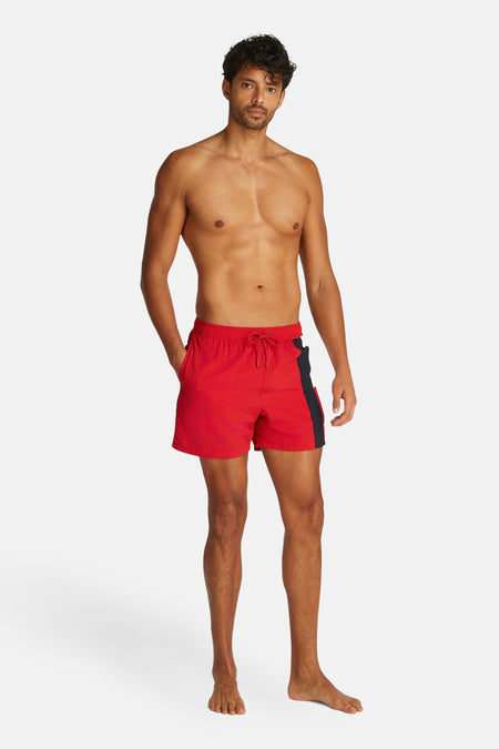 Slips de bain Rouge - TOMMY JEANS