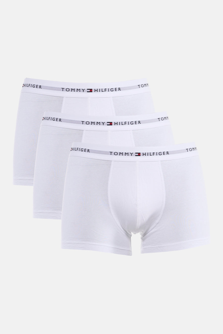 Boxer blanc Tommy Jeans, avec ceinture élastique avec logo de la marque.