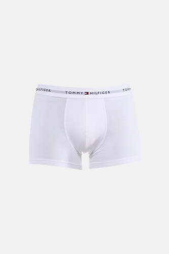 Boxer blanc TOMMY JEANS avec une ceinture élastique ornée du logo.