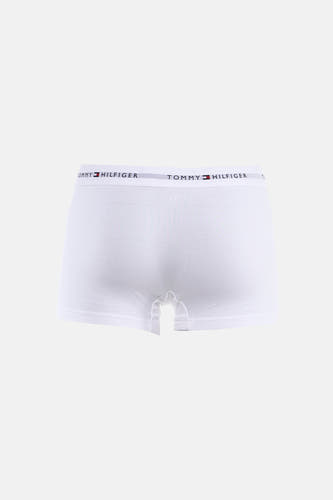 Boxer blanc TOMMY JEANS, avec une ceinture élastique à logo.