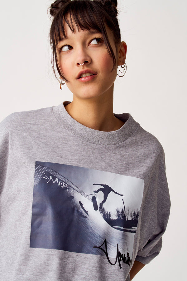 T-shirt (manches courtes) Gris - Unwind