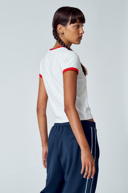 T-shirt (manches courtes) Écru - Unwind