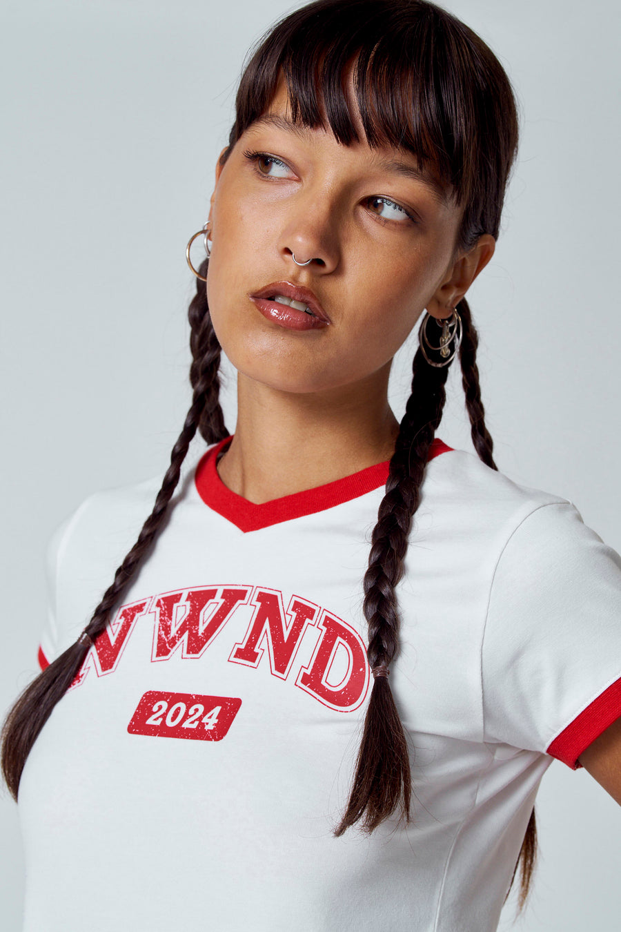 T-shirt à manches courtes - écru - Unwind