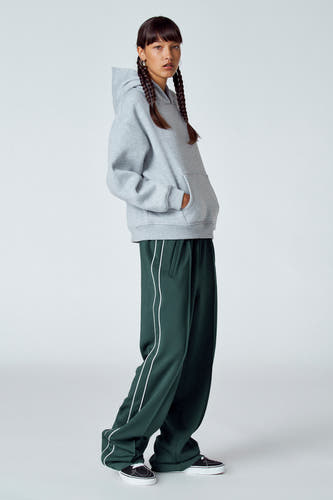 Sweat à capuche - gris