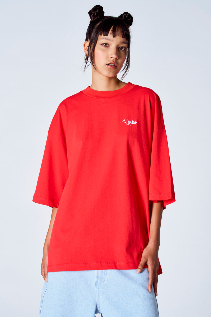 T-shirt (manches courtes) Rouge - Unwind