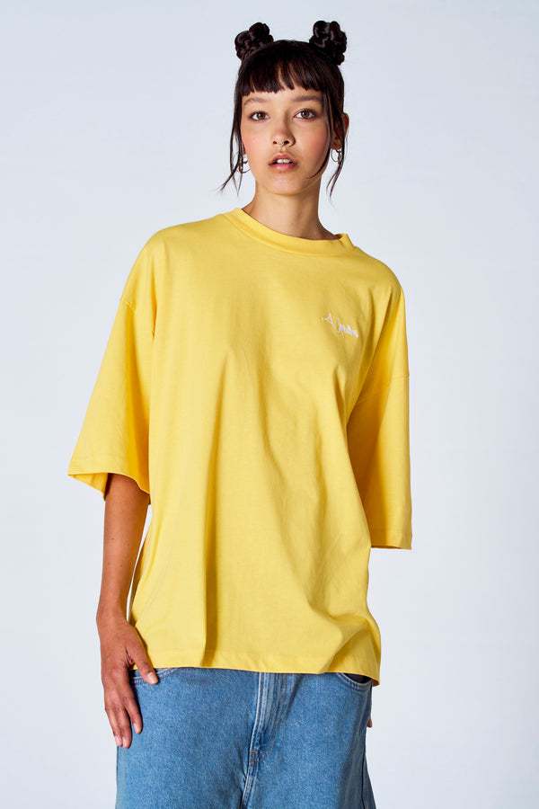 T-shirt (manches courtes) Jaune - Unwind