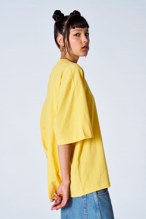 T-shirt (manches courtes) Jaune - Unwind