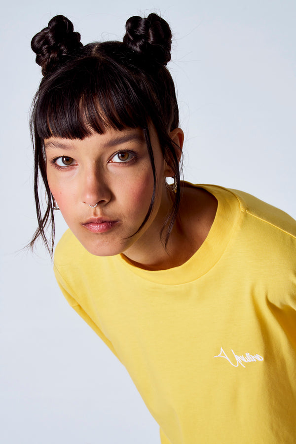 T-shirt (manches courtes) Jaune - Unwind