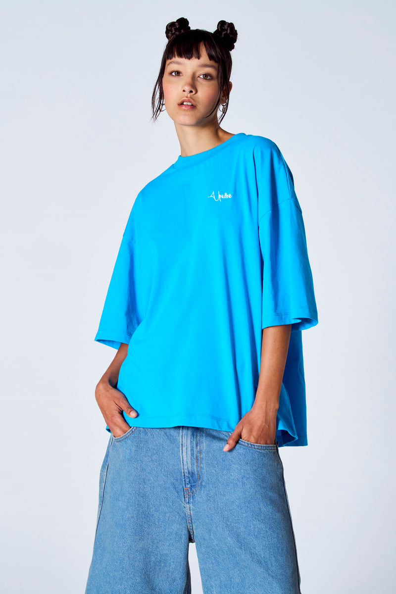 T-shirt (manches courtes) Bleu - Unwind