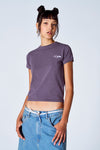 Top uni manche courte Gris - Unwind