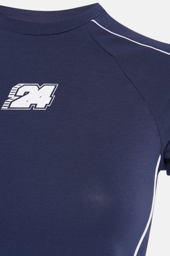 T-shirt à manches courtes - Bleu - Unwind