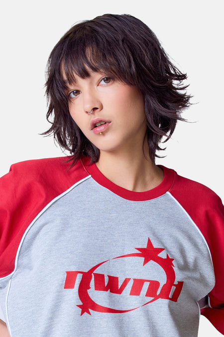 T-shirt à manches courtes - Rouge