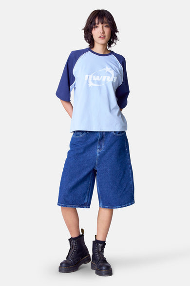 T-shirt à manches courtes - bleu