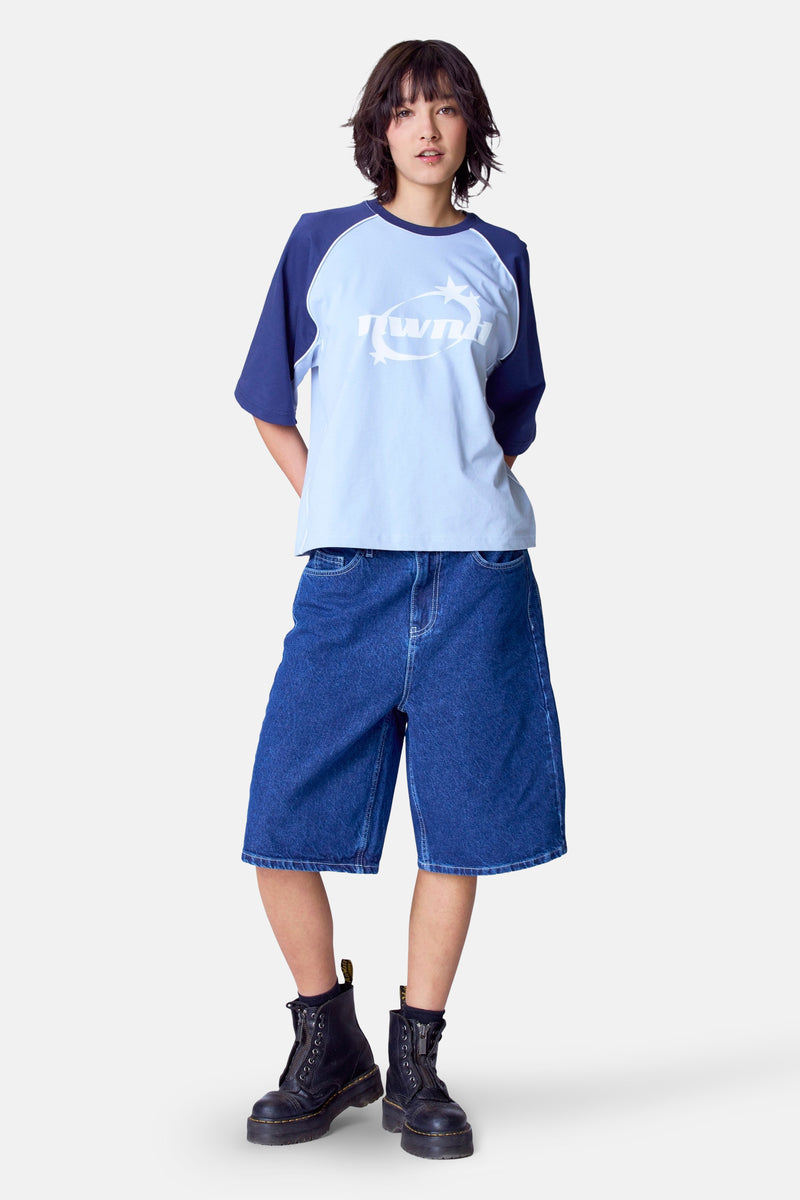 T-shirt (manches courtes) Bleu - Unwind