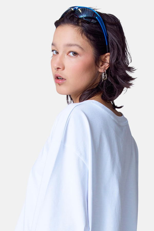 T-shirt (manches longues) Blanc - Unwind